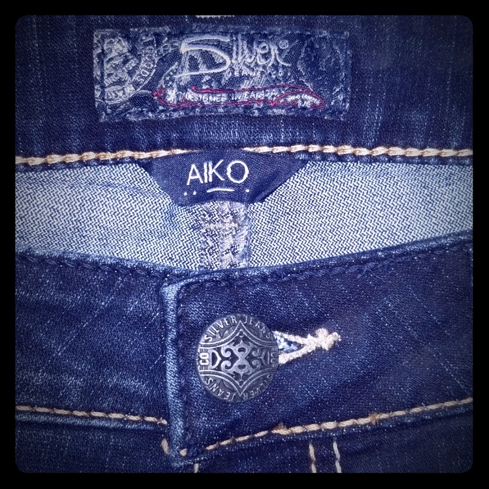 AIKO MID slim BOOT jeans